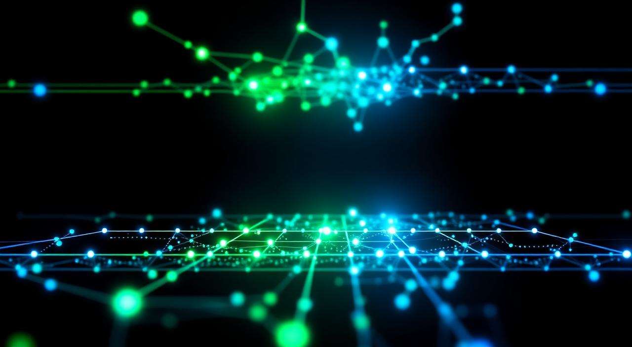 Visualisation abstraite de données circulant entre deux logiciels