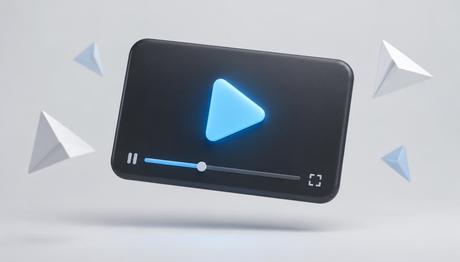 Écran vidéo en attente de la rediffusion du webinaire